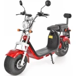 Scuter electric Hecht cocis red motor 1500 w viteza maxima 45 km h autonomie maxim 60 km rosu