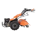 Motocultivator OMAC MV 9000, motor benzina, 4 timpi, 270 CC, 9 CP, 6.6 kW, 5 trepte viteza, roti cauciuc 5.00 x 10, freza 65 cm