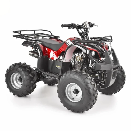 ATV pentru copii HECHT 56126RED, putere motor 8.1 CP, motor 4 timpi, capacitate cilindrica 125 CC