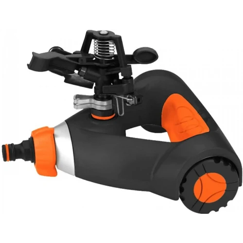 Aspersor HECHT 06023, pulsator, material plastic, culoare negru/portocaliu