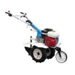 Motosapa AGT 5580, motor Honda GX200, 6.5 CP, benzina, 2+1 viteze + roti cauciuc 4.00-8 + plug bilonat 