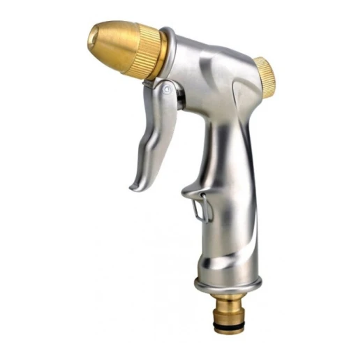 Pistol pentru irigat reglabil HECHT 02095, corp metalic, presiune maxima 4 bar