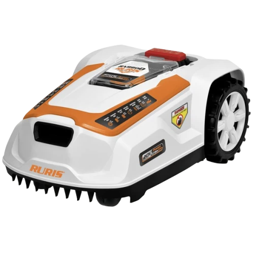 Robot de tuns gazon RURIS RXR800, acumulator Li-Ion, 20V, 2Ah, panta 20 grade