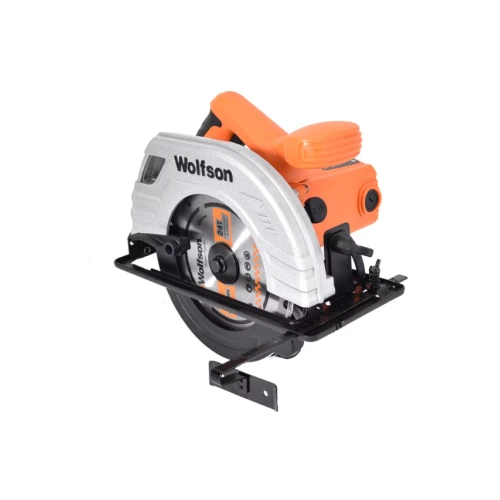 Fierastrau circular de mana pentru lemn Wolfson, 1380W, 185mm, 5300rpm