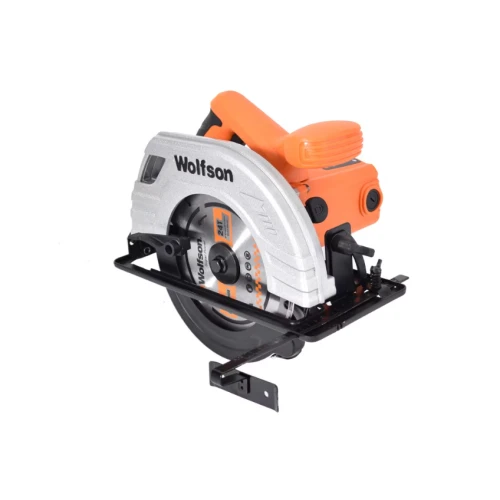 Fierastrau circular de mana pentru lemn Wolfson, 1380W, 185mm, 5300rpm