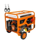Generator open frame Ruris R-Power GE 8000RC, 15 CP, 7.5 kW, trifazat, benzina, pornire electrica