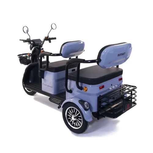Triciclu Electric Rotakt Camarad – autonomie 58 km, viteza 25 km/h