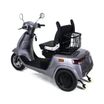 Triciclu Electric Rotakt Navigator cu Doua Motoare De 400W Viteză 25 km/h Autonomie 80 km (CIV inclus) 