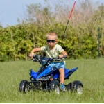 ATV HECHT 54100 BLUE , putere 1000 W, viteza max 25 km/h