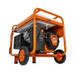 Generator open frame Ruris R-Power GE 8000RC, 15 CP, 7.5 kW, trifazat, benzina, pornire electrica