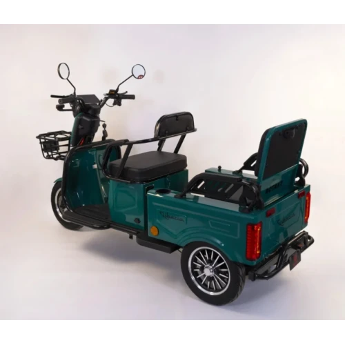 Triciclu electrica Rotakt Liberia viteza 25 km/h autonomie 48 Km