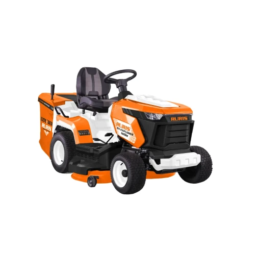 Tractor de Tuns Gazon Ruris RX EXPLORER 920M Benzina 16CP Capacitate Colectare 280L