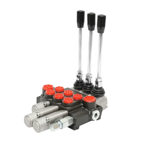 Distribuitor hidraulic cu 3 manete 2 flotante 40L/min.