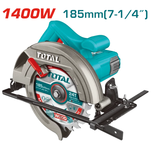 FIERASTRAU CIRCULAR DE MANA TOTAL - 185MM - 1400W (INDUSTRIAL)