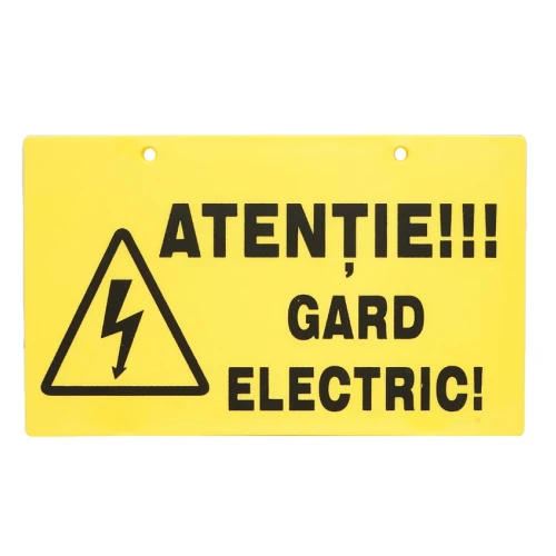 Placuta avertizare gard electric BK87662