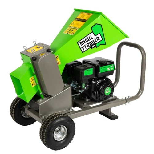 Tocator de crengi Micul Fermier, motor benzina 7CP, 80mm diametru maxim de taiere, pentru brichete