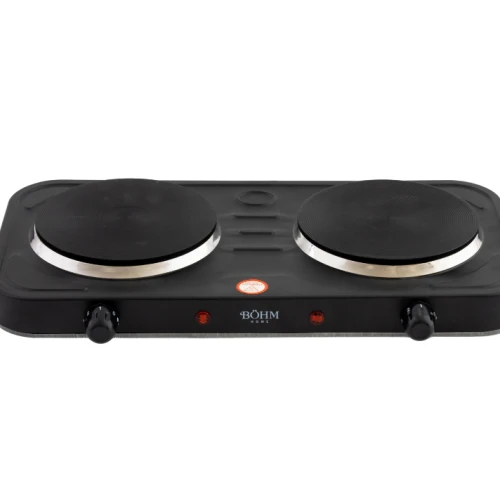 Plită electrică dublă BÖHM BE-H-004L-B negru